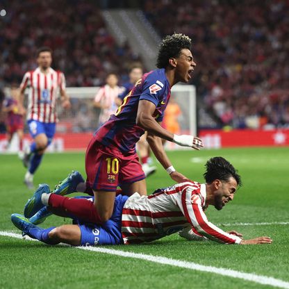 أتلتيكو مدريد "يسجل هدفين" في مرمى برشلونة قبل إياب دوري أبطال أوروبا