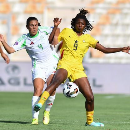 غانا تُنهي مغامرة الجزائر وتواجه المغرب بنصف نهائي "كان" للسيدات