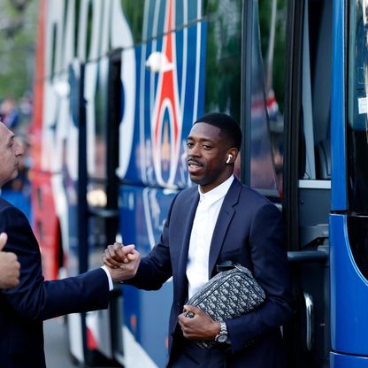 ديمبيلي على مقاعد بدلاء باريس سان جيرمان في مواجهة أرسنال