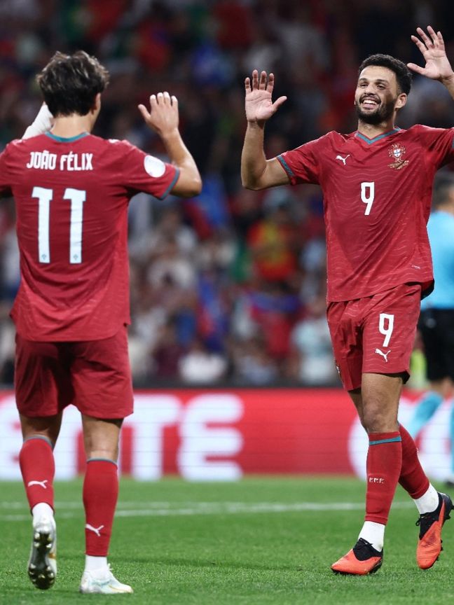 شاهد.. البرتغال تقلب الطاولة على النرويج بقيادة "بديل رونالدو"