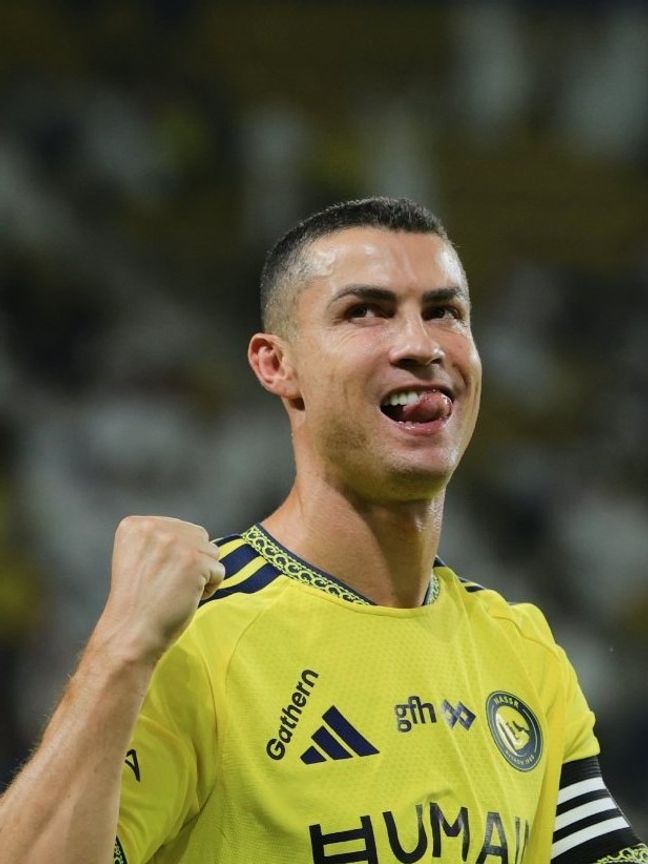 كريستيانو رونالدو الأفضل تقييماً في مباراة النصر والدرعية