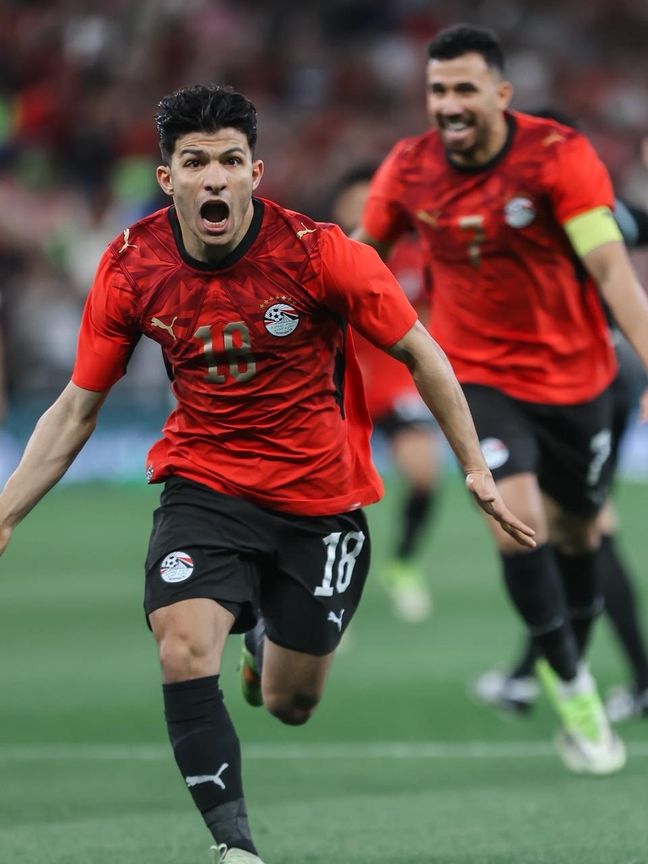 شاهد.. مصر تتقدم بثلاثية على السعودية في مفاجأة بقمة جدّة الودية