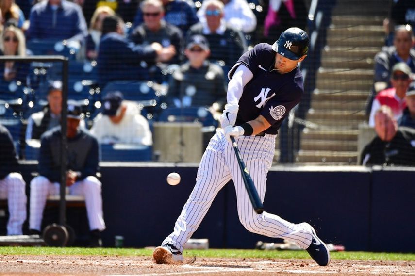 تامبا باي رايز ضد نيويورك يانكيز في دوري البيسبول الأمريكي - AFP