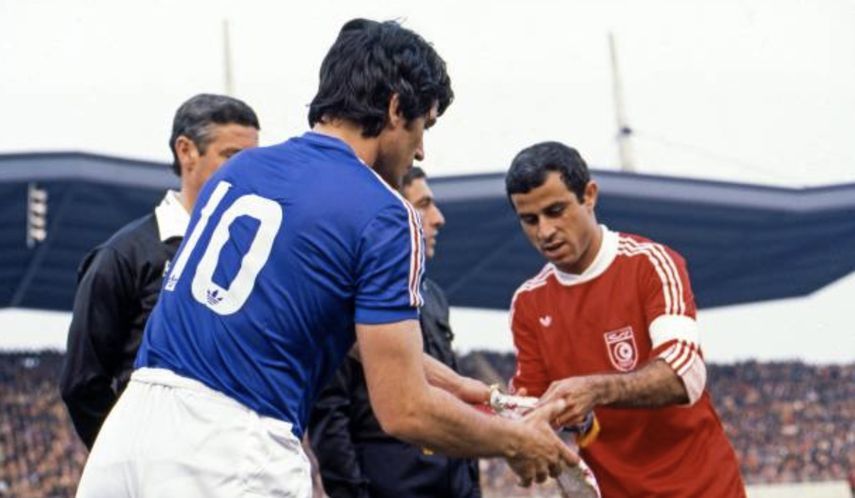 مباراة تونس وفرنسا عام 1978