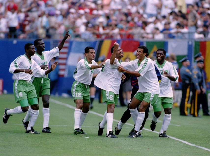 المنتخب السعودي الأكثر فوزا في تاريخ كأس العالم رفقة المغرب 