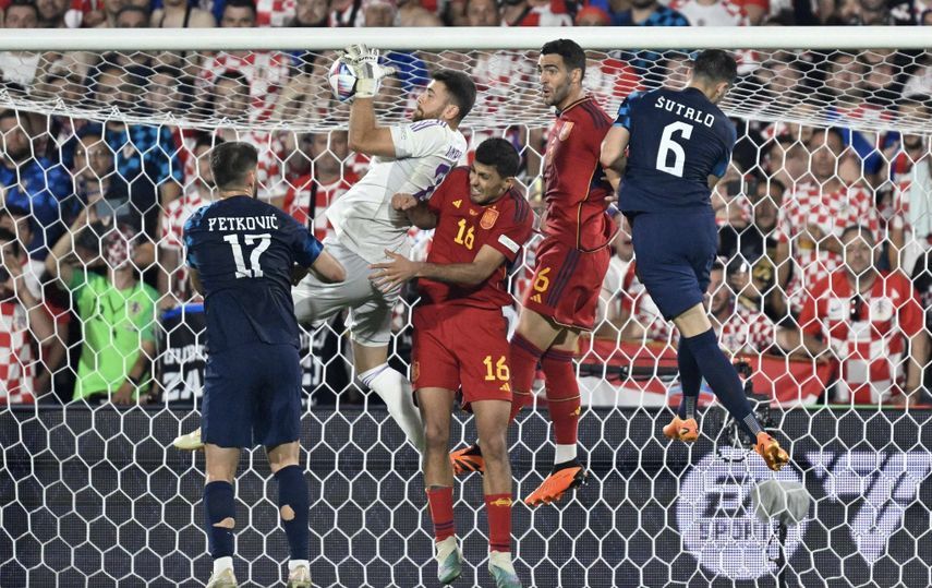إسبانيا تهزم كرواتيا في نهائي دوري الأمم الأوروبية 2023