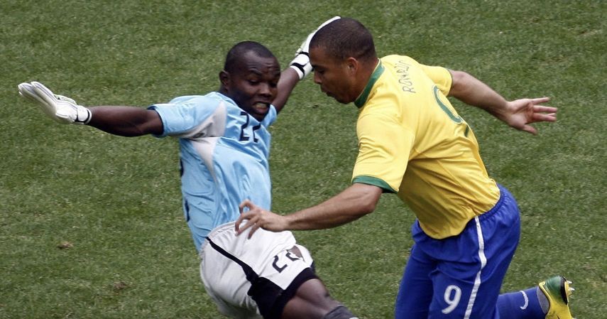 رونالدو يسجل هدفه ال15 في كؤوس العالم امام غانا بمونديال 2006