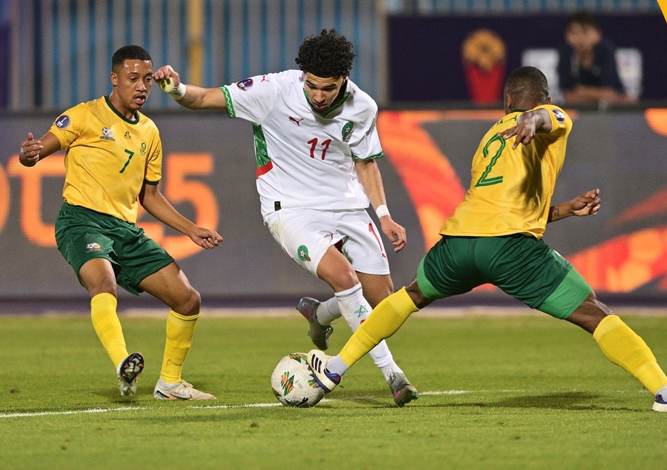 من مواجهة المغرب وجنوب إفريقيا بنهائي كأس إفريقيا تحت 20 عاماً - 18 مايو 2025