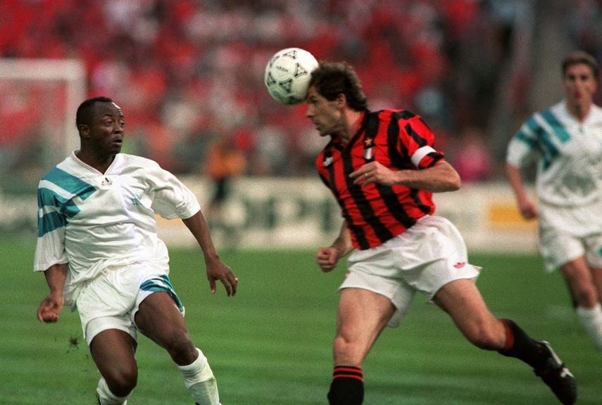 أسطورة نادي ميلان الإيطالي فرانكو باريزي - AFP