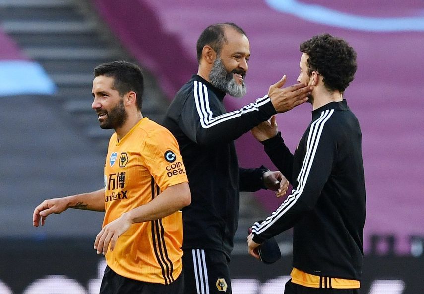 الدوري الإنجليزي الممتاز - وست هام يونايتد / ولفرهامبتون واندرارز - REUTERS