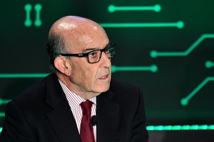 الرئيس التنفيذي للشركة المالكة لحقوق موتو جي بي كارميلو ايزبيليتا  - AFP