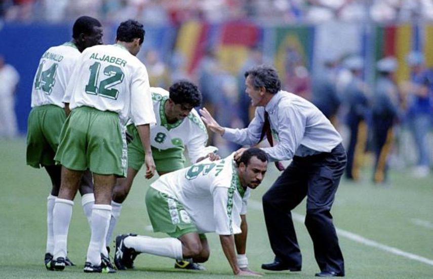 المدير الفني خورخي سولاري مدرب منتخب السعودية في مونديال 1994