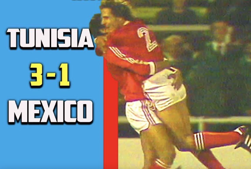 تونس تحقق أول فوز عربي وأفريقي في كأس العالم عام 1978 على أرض الأرجنتين أمام المكسيك