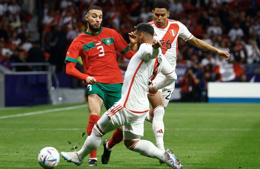 ودية المغرب وبيرو 28-3-2023