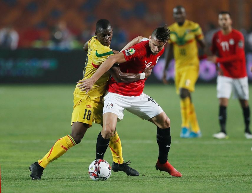 أفريقيا تحت 23 كأس الأمم - المجموعة الأولى - مصر تحت 23 سنة ضد مالي تحت 23 سنة - REUTERS
