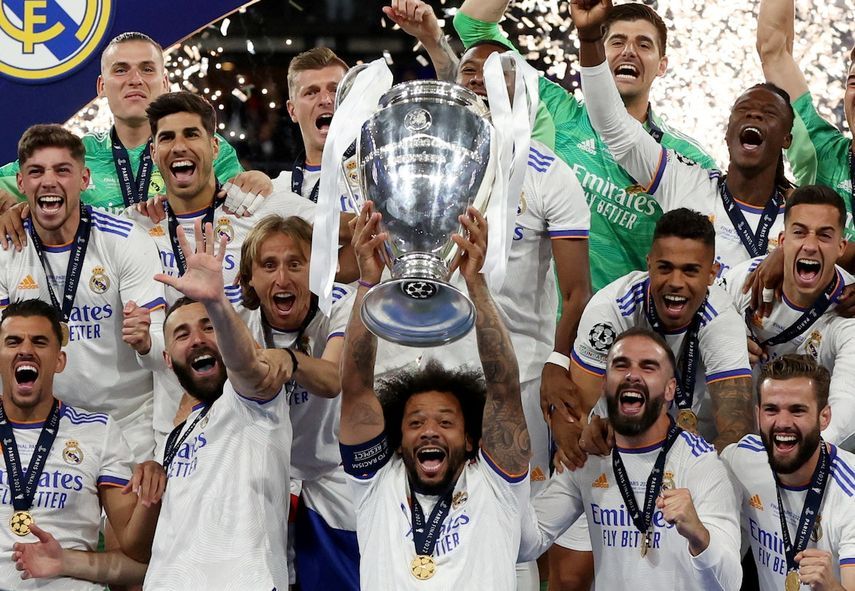 تتويج ريال مدريد بدوري أبطال أوروبا 2022 - 28 مايو 2022 - REUTERS