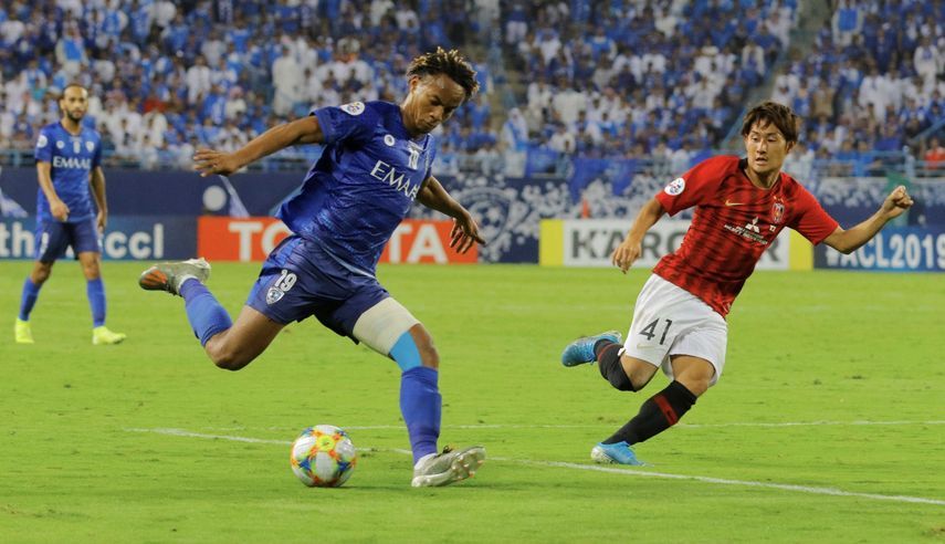 أندري كارييو في نهائي دوري أبطال آسيا 2019 بين الهلال السعودي وأوراوا ريدز الياباني
