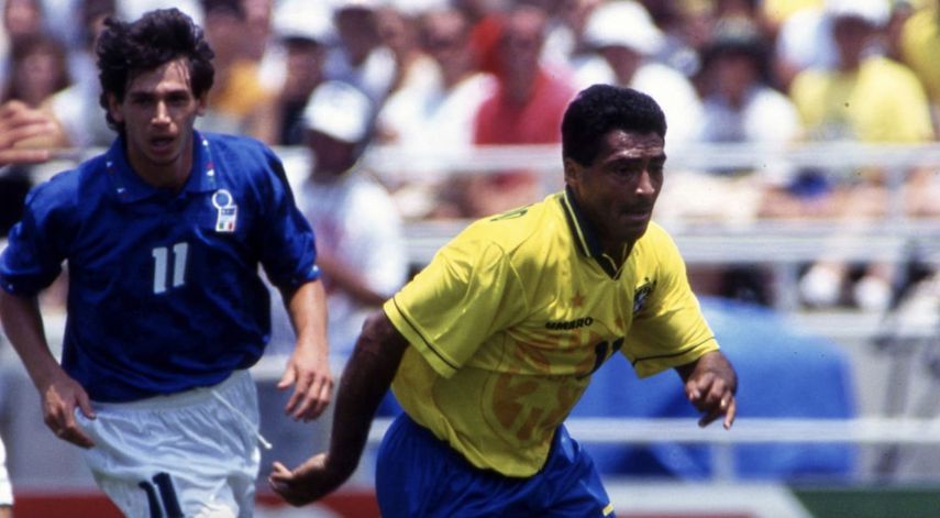 روماريو يسبق ألبيرتيني في نهائي مونديال 1994