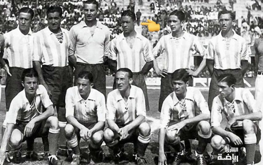 الارجنتيني إيرنيستو بيليز صاحب الهدف الافتتاحي لمونديال 1934
