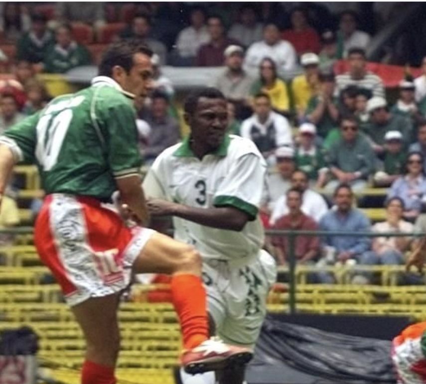 بلانكو سجل سوبر هاتريك في مرمى السعودية خلال كأس القارات بالمكسيك 1999