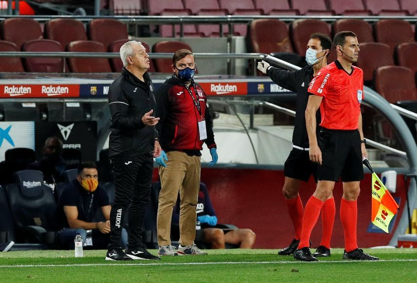 الدوري الإسباني - برشلونة - ليغانيس - REUTERS