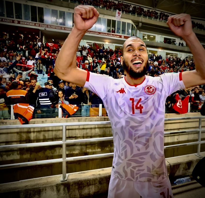 عيسى العيدوني لاعب المنتخب التونسي لكرة القدم 