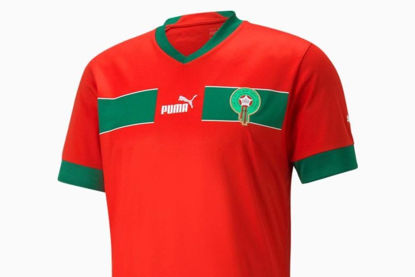 قميص منتخب المغرب في كأس العالم قطر 2022 
