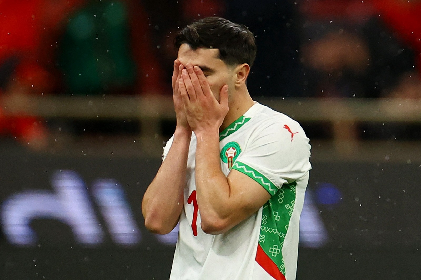 براهيم دياز بعد إهدار ركلة جزاء للمغرب أمام السنغال بنهائي كأس أمم إفريقيا - 18 يناير 2026