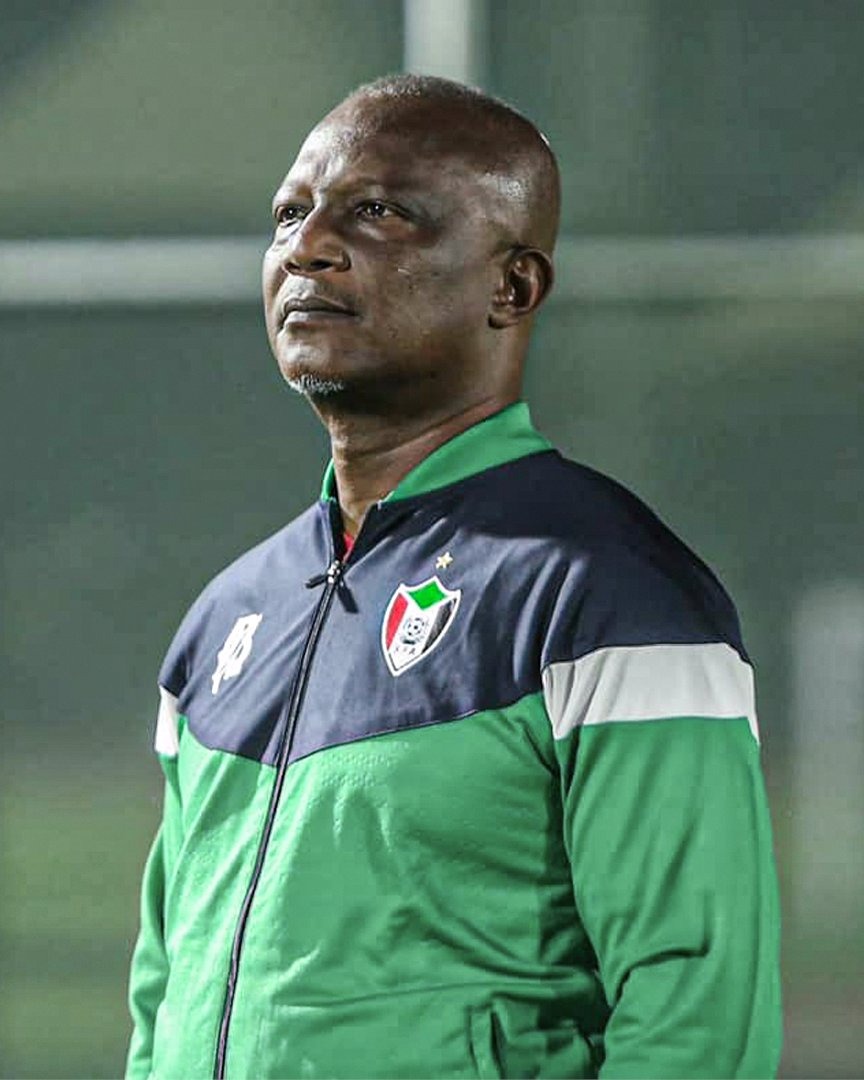 كواسي أبياه مدرب منتخب السودان لكرة القدم - 24 أكتوبر 2024