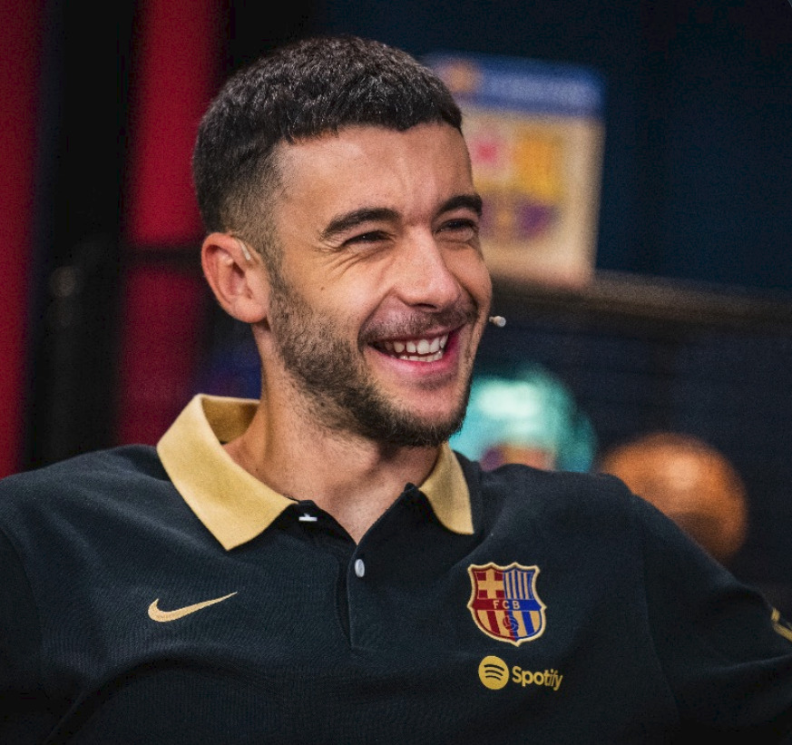 جوان غارسيا خلال مقابلة مع تلفزيون برشلونة - 26 يونيو 2025