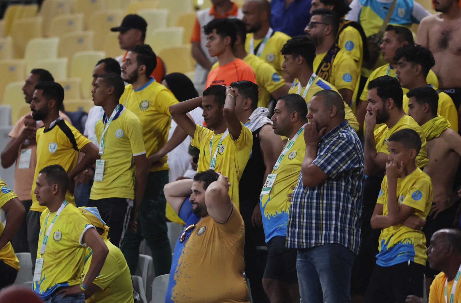 حسرة جمهور النادي الإسماعيلي في مواجهة سابقة أمام الأهلي في الدوري المصري - 19 أكتوبر 2022