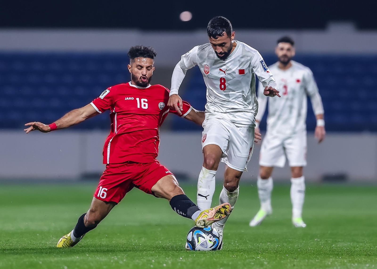 من مواجهة منتخب البحرين أمام اليمن - 16 نوفمبر 2023