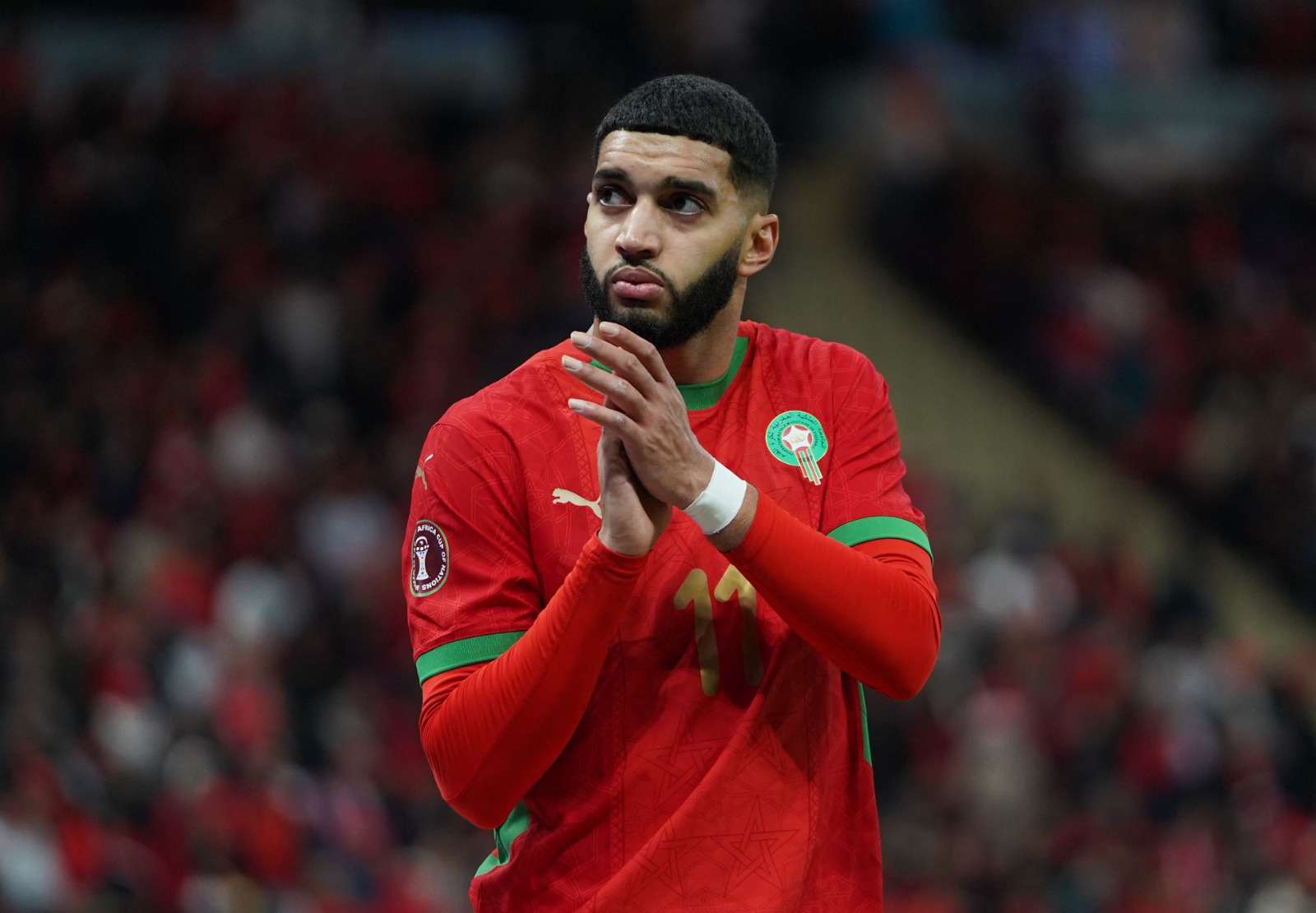 إسماعيل صيباري من مباراة المغرب ومالي بكأس أمم إفريقيا - 26 ديسمبر 2025