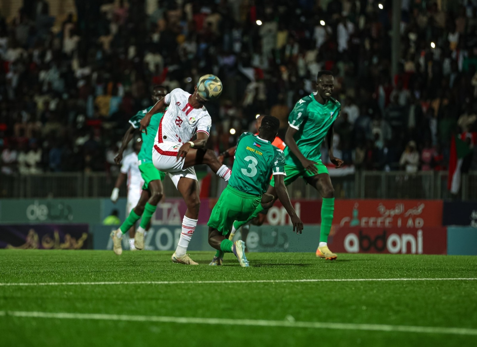 من مباراة السودان وجنوب السودان في تصفيات كأس العالم 2026 - 25 مارس 2025