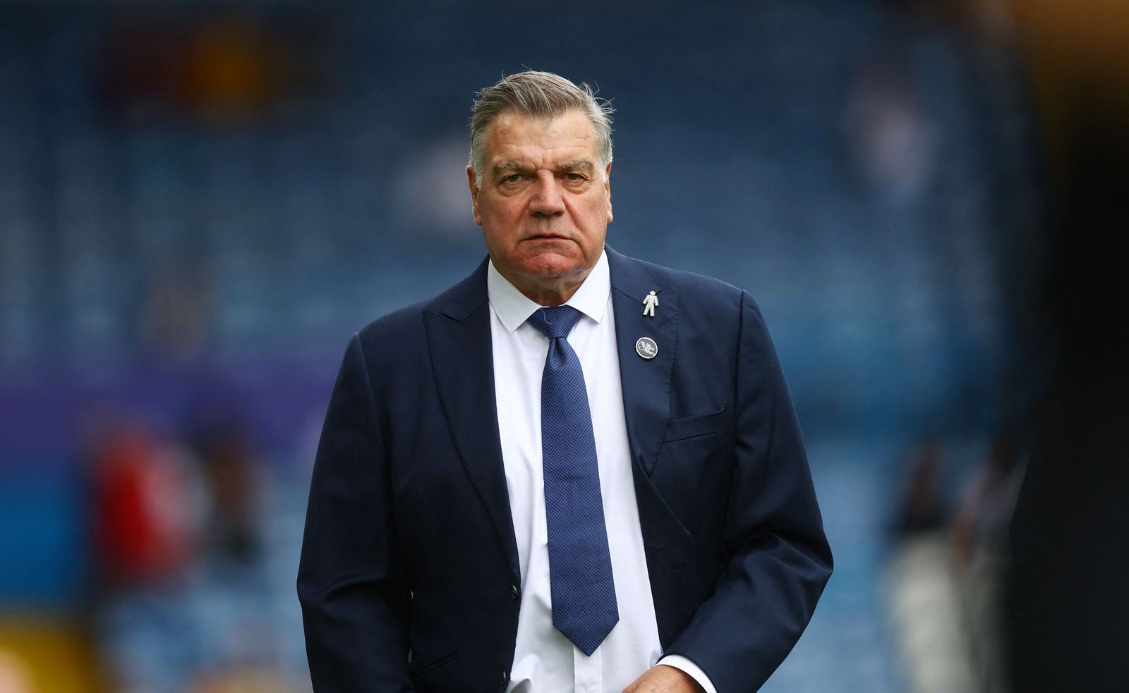 سام ألاردايس مدرب ليدز يونايتد السابق خلال مواجهة توتنهام - 28 مايو 2023