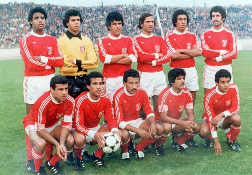 أول تشكيلة تونسية تشارك في كأس العالم 1978 