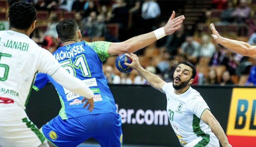 السعودية تخسر من سلوفينيا في الجولة الأولى من كأس العالم لكرة اليد 2023