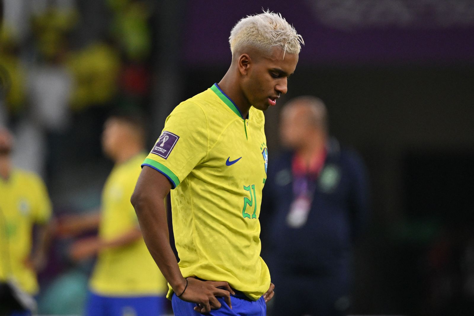 البرازيلي رودريغو بعد خسارة المنتخب أمام كرواتيا - 9 ديسمبر 2022