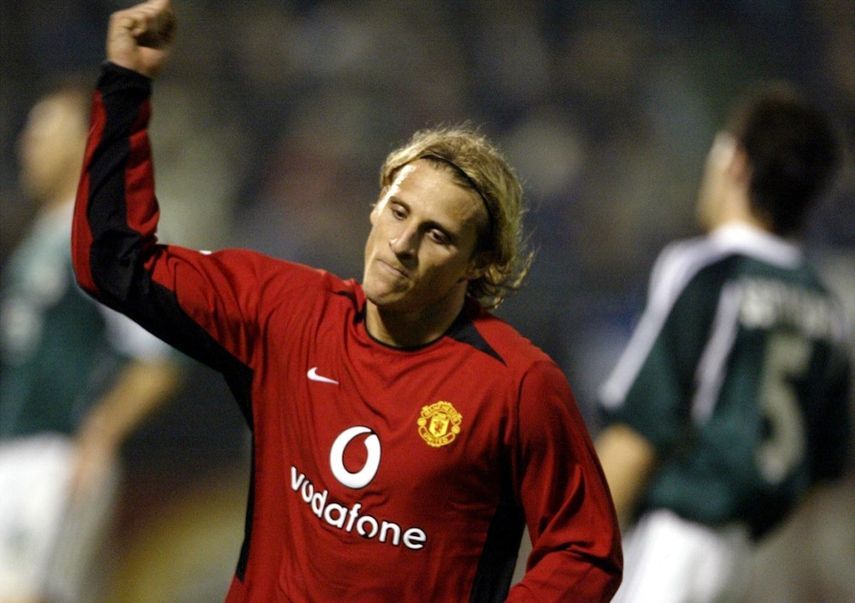 مهاجم مانشستر يونايتد دييغو فورلان - AFP