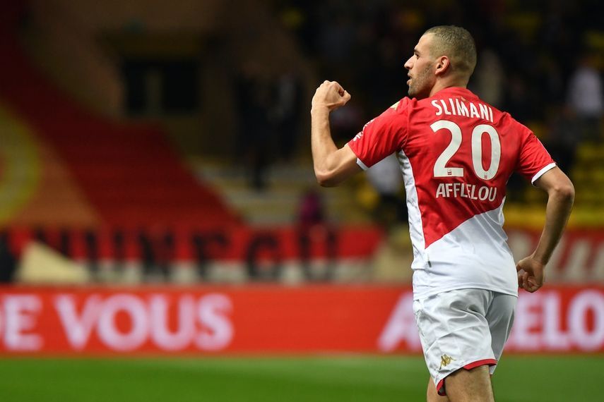 إسلام سليماني بقميص ناديه موناكو - AFP