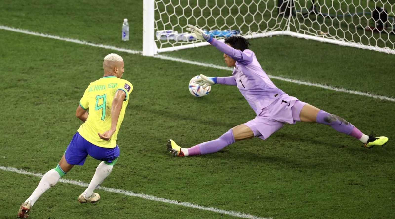 هدف ريتشارلسون في مباراة البرازيل وكوريا الجنوبية في مونديال 2022