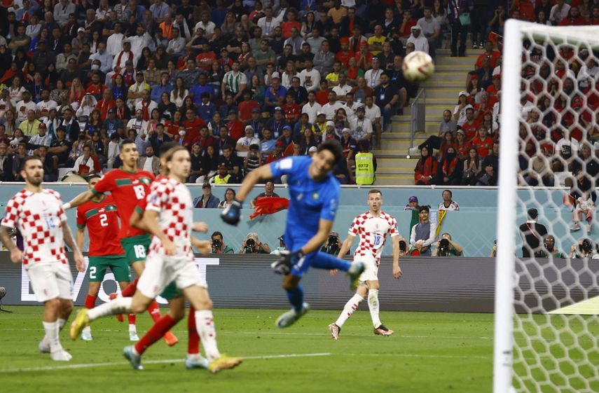 أورسيتش يسجل الهدف الثاني لكرواتيا أمام المغرب- 17 ديسمبر 2022