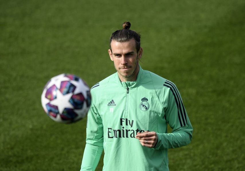 مهاجم ريال مدريد الويلزي غاريث بيل - AFP
