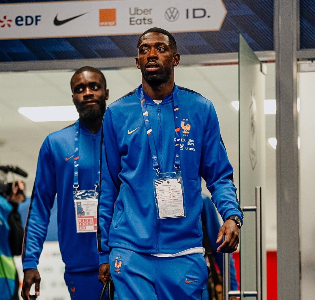عثمان ديمبيلي نجم المنتخب الفرنسي خلال الوصول لمدينة بوسطن للمشاركة في كأس العالم - 8 يونيو 2026