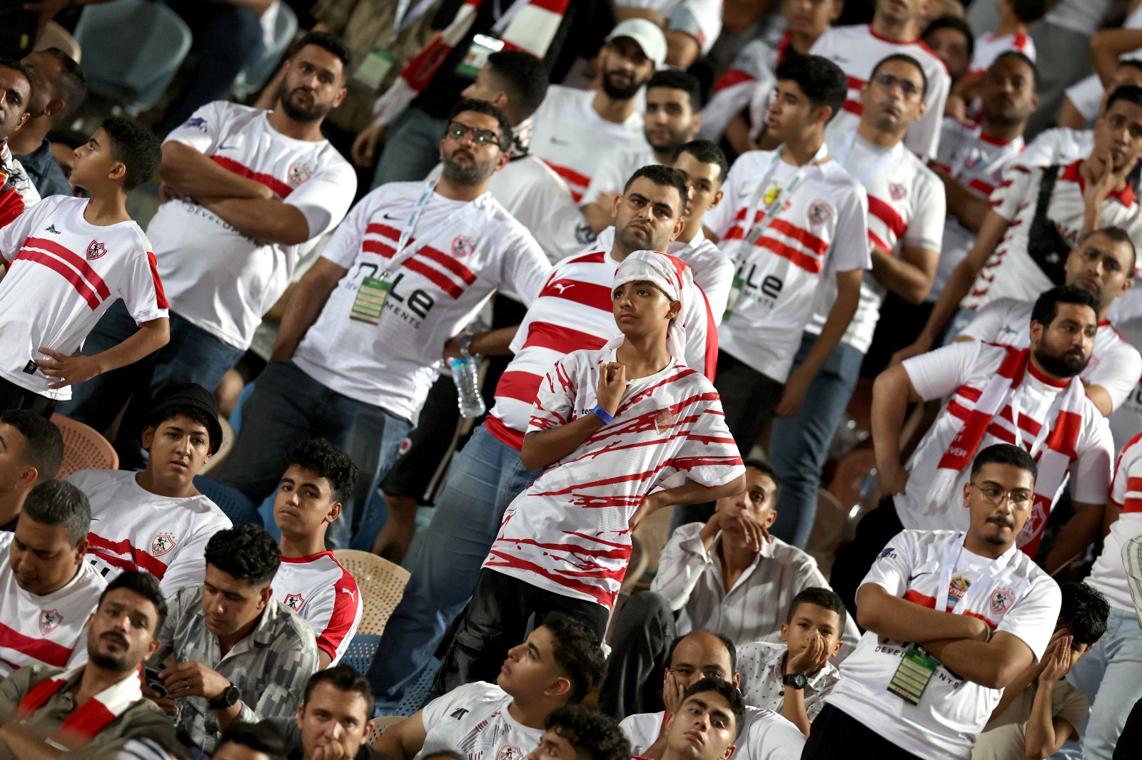 جمهور الزمالك خلال مواجهة الأهلي في الدوري المصري - 29 سبتمبر 2025