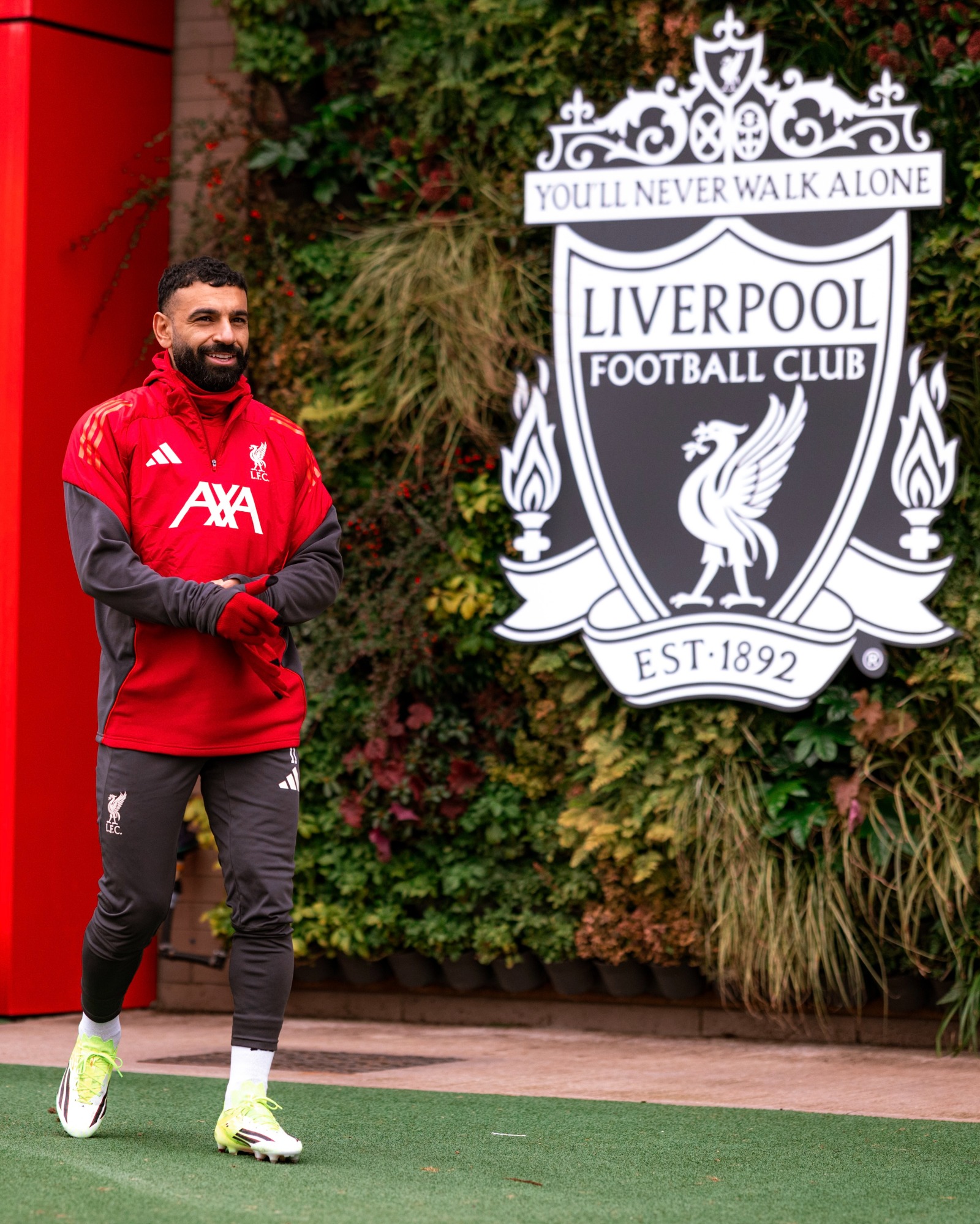 محمد صلاح في تدريبات ليفربول قبل مواجهة نوتنغهام فورست بالدوري الإنجليزي - 18 فبراير 2026