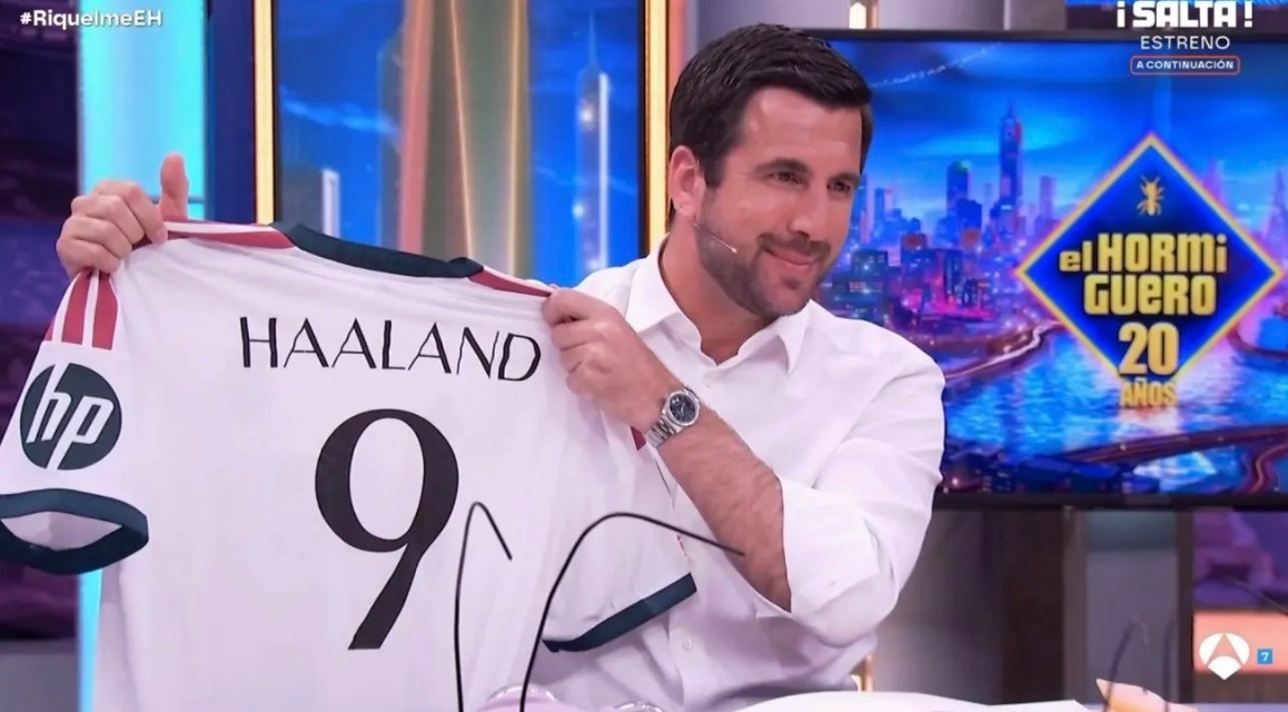 إنريكي ريكيلمي المرشح لرئاسة ريال مدريد يعد بالتعاقد مع هالاند خلال لقاء تلفزيوني - 4 يونيو 2026