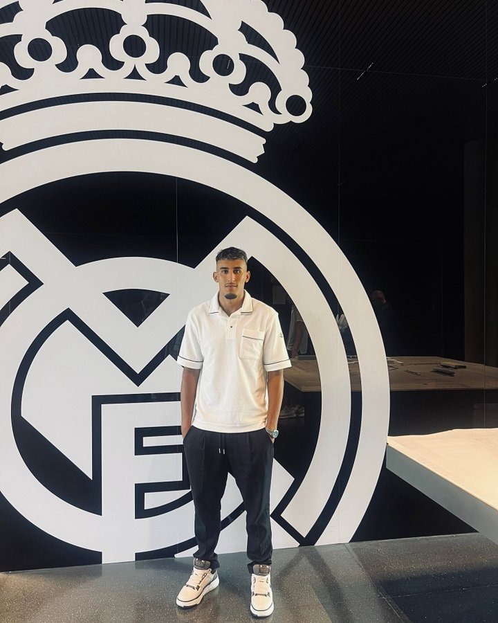 المغربي رشاد فتال بعد التعاقد مع ريال مدريد كاستيا - 12 يوليو 2025