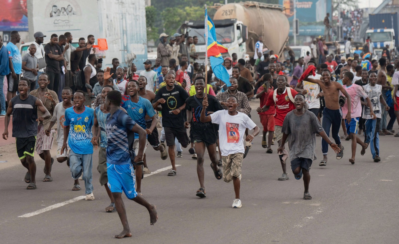 احتفالات كينشاسا بتأهل منتخب الكونغو الديمقراطية إلى كأس العالم 2026 لأول مرة منذ عام 1974 - 5 أبريل 2026