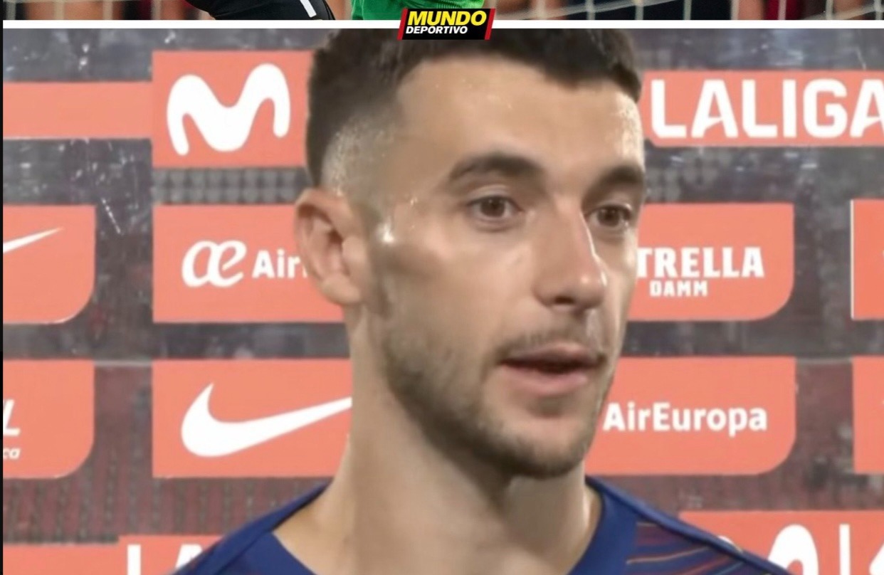 إصابة جوان غارسيا في مباراة برشلونة ومايوركا بعد تدخل موريكي 16-8-2025